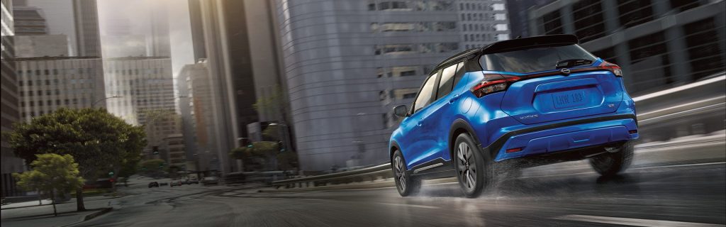 Blue 2024 Nissan Kicks