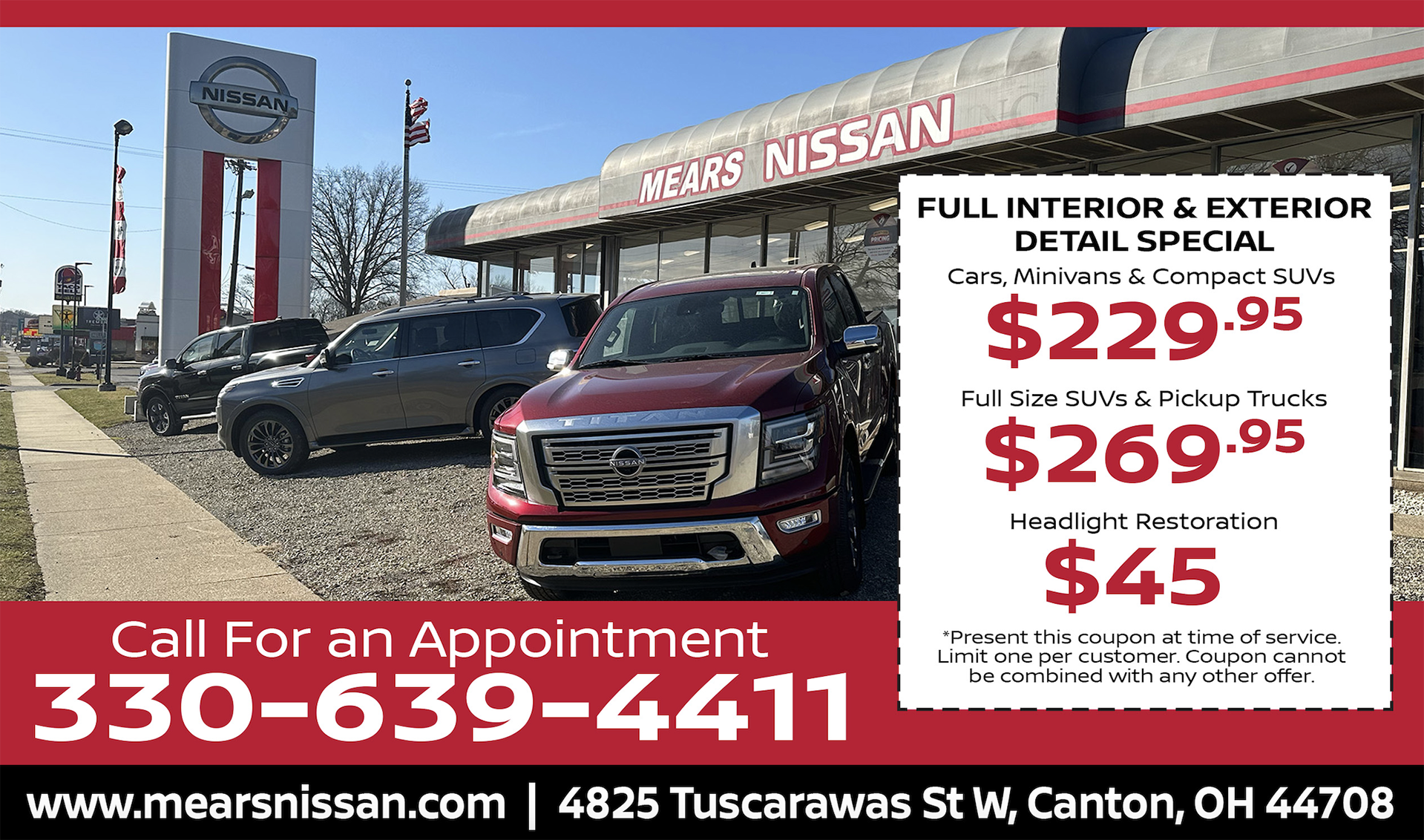 Mears Nissan in Canton OH